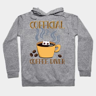 Cofficial coffee diver Hoodie